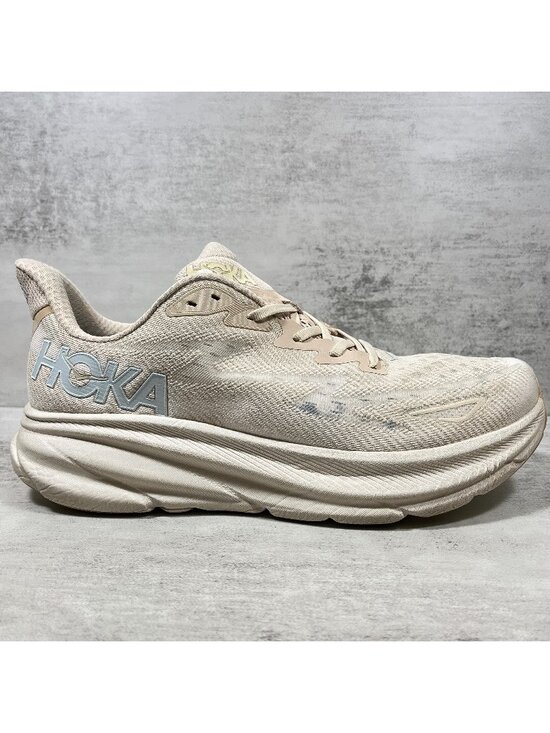 Hoka One One Clifton 9 Running Shoes - Men\'s Size 11 - Cream main image 9